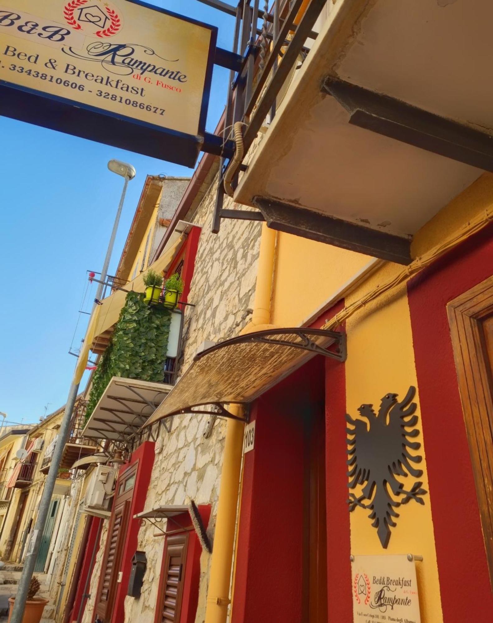 B&B Rampante Piana Degli Albanesi Dış mekan fotoğraf